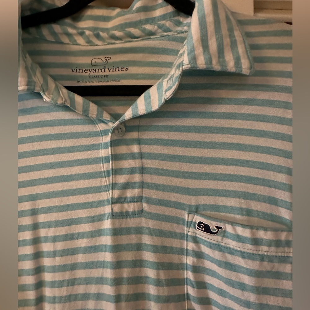 Vineyard Vines striped polo